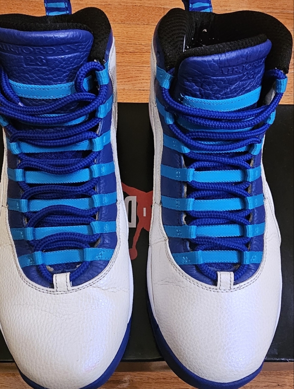 Air Jordan 10 Retro "Charlotte Hornets"  (2016) Men's Size 12 - Picture 3 of 12